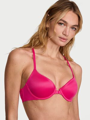 Lightly Lined Lace Racerback Demi Bra