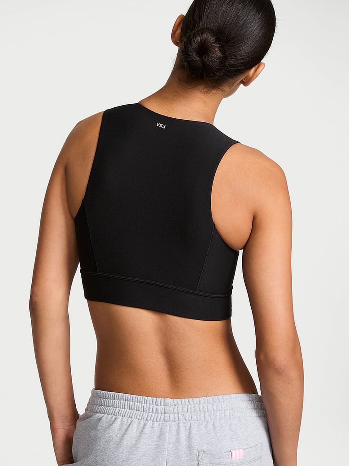 vs Vsx VSX New Essential Square-Neck Longline Sports Bra 2 of 3 
