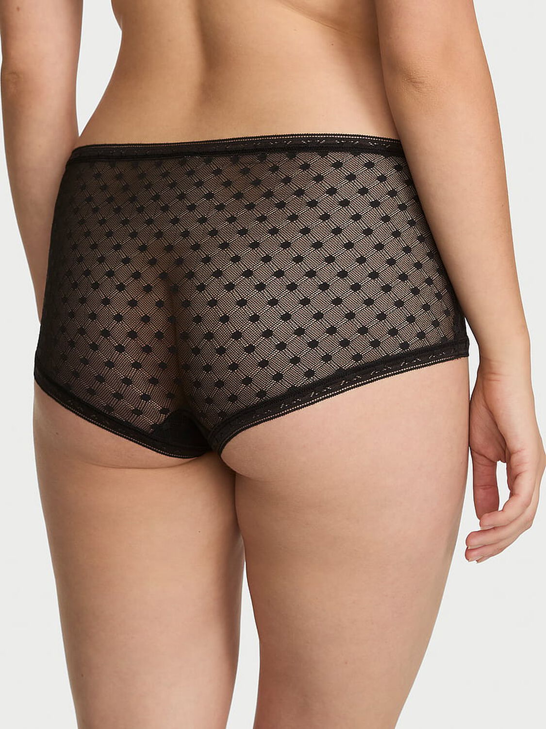 vs The Lacie Dot Geo Lace Low-Rise Boyshort Panty 2 of 3 