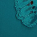 Lace-Trim Brazilian Panty, Aquarium Blue, swatch