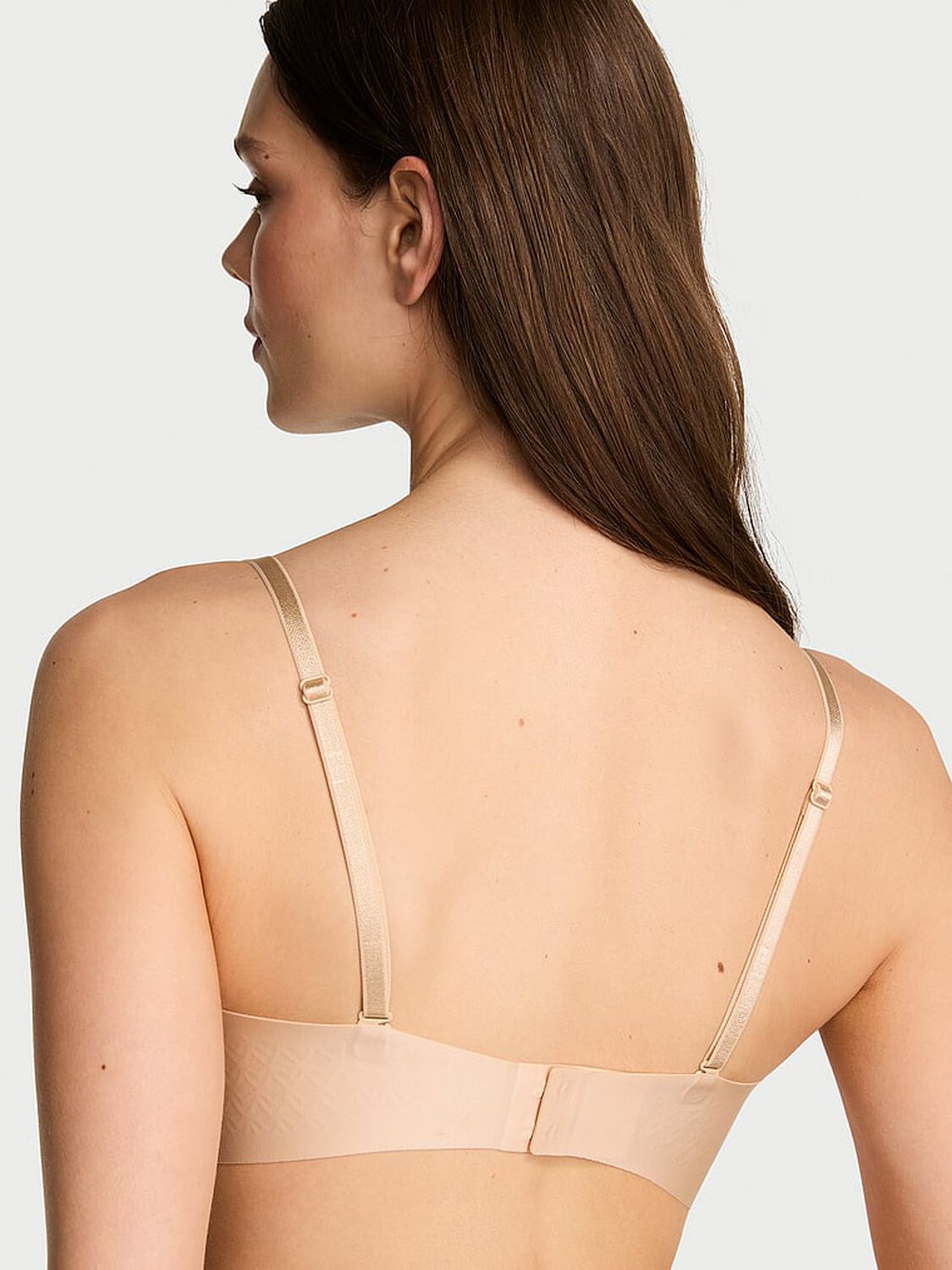 vs Invisible By Victoria&rsquo;s Secret Lightly Lined Strapless Bra Marzipan 2 of 3 
