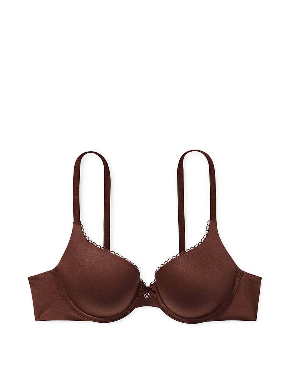 vs Body By Victoria Perfect Shape Push-Up Smooth Bra Ganache 3 of 3 