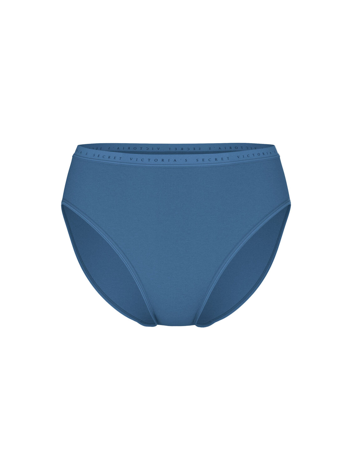 vs Victoria's Secret Stretch Cotton High-Leg Brief Panty Moonlight Blue 3 of 3 