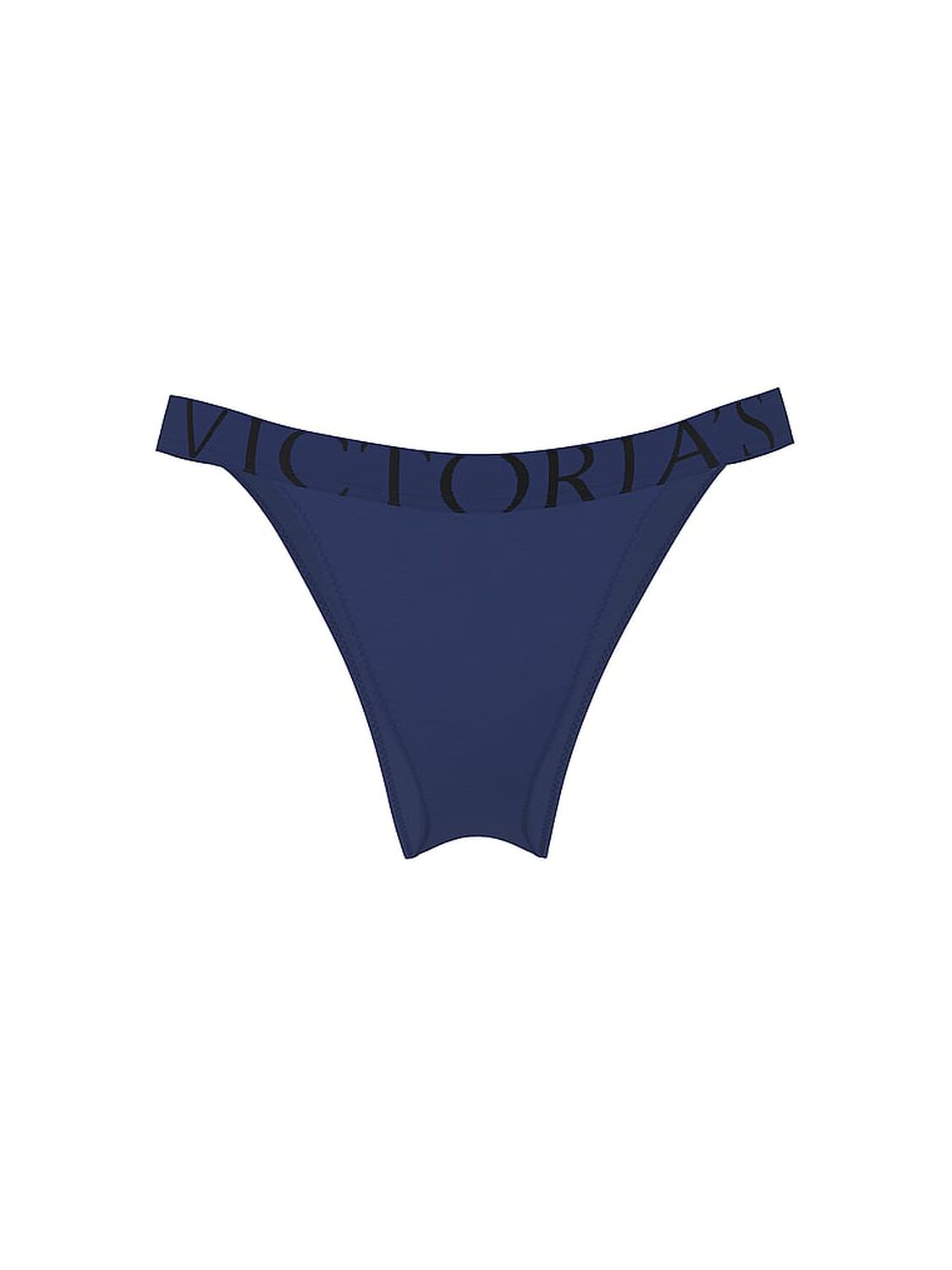 vs Cotton Exploded Logo Cotton 90s Brief Panty Ink Blue 3 of 3 