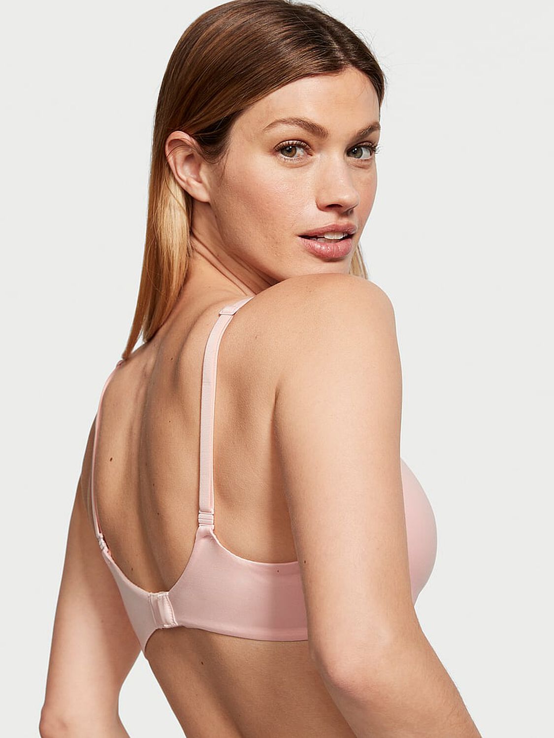 vs Body By Victoria Lightly Lined Full-Coverage Bra Purest Pink 2 of 4 