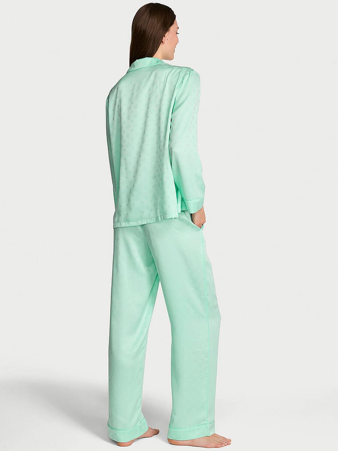 vs Victoria's Secret Signature Satin Long Pajama Set 2 of 2 