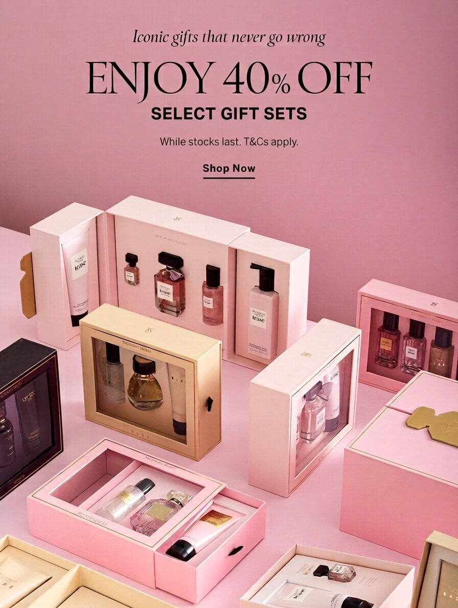 40% Off Gift Sets